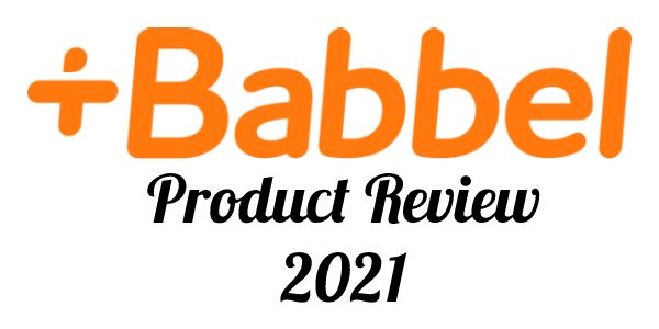 Post header - Babbel Review 2021