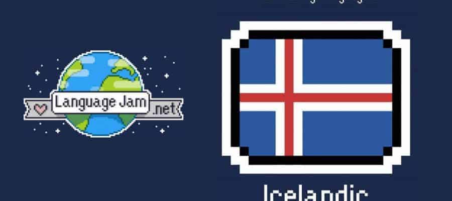 Language Jam Logo, You have been allocated Icelandic